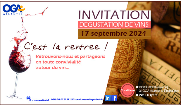 Une rentrée conviviale avec une dégustation de vins…